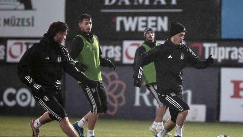 Beşiktaş, Alanyaspor maçı hazırlıklarına başladı