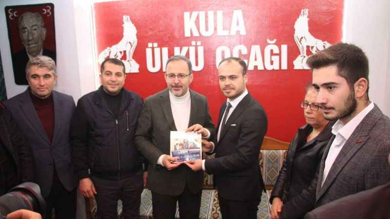 Eski Bakan Kasapoğlu memleketindeki yatırımları inceledi