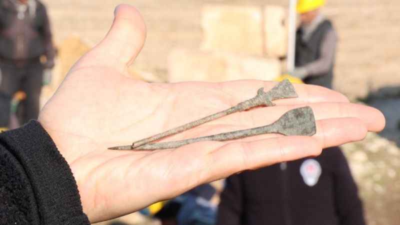 Zerzevan’da 1800 yıllık ameliyat aleti bulundu