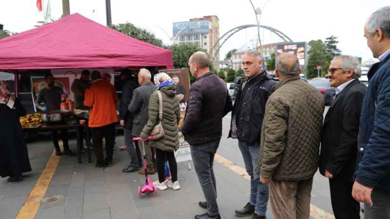 Giresunlular karalahana çorbasına doyamadı