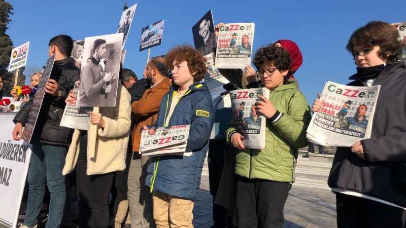 "GaZZete" İsrail'in yaptığı katliamda öldürülen gazetecilerin sesi oldu