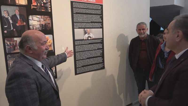 Taş plak meraklıları için Kayseri'de sergi