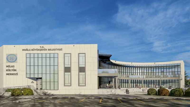 Milas’a yepyeni bir kültür merkezi inşa ediliyor