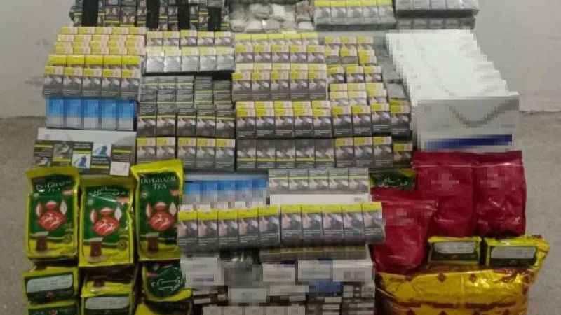 Gaziantep'te 1 milyon lira değerinde kaçak malzeme ele geçirildi