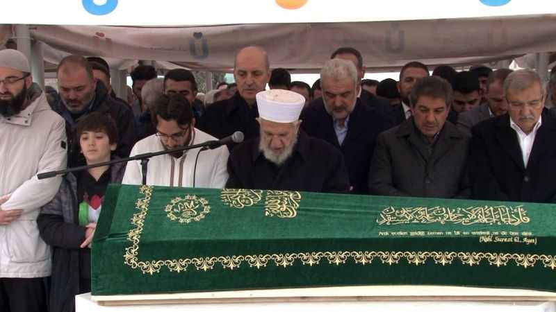 Eski Refah Partisi İstanbul İl Başkanı Ali Yılmaz Örnek son yolculuğuna uğurlandı