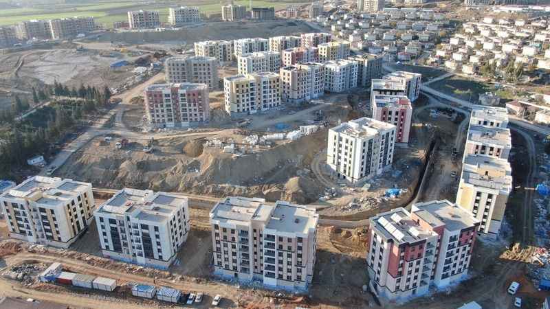 Afet konutlarının teslimine yeni yılla birlikte başlanacak