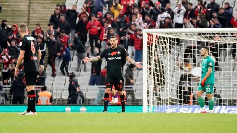 Gaziantep Fatih Karagümrük'e fark atı