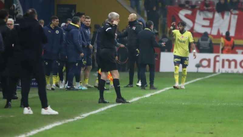 Kırmızı kart gören Fred ile Mert Hakan Yandaş'ın cezaları belli oldu