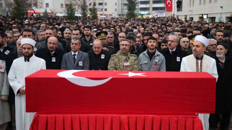 Şehit Kemal Aslan Elazığ'da son yolculuğuna uğurlandı