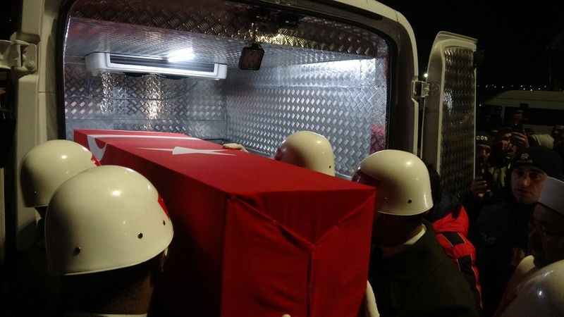 Şehit Yasin Karaca'nın naaşı Tokat'ta