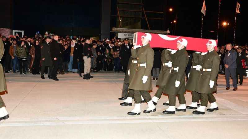 Pençe-Kilit şehidi Çağatay Erenoğlu’nun cenazesi memleketi Sinop'ta