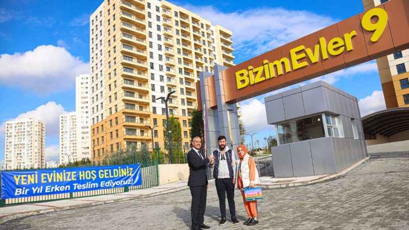 Bizim Evler 9 ve 10’da erken teslimat sevinci