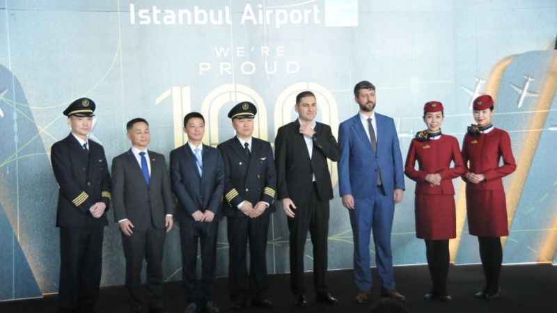 Air China İstanbul Havalimanı’na uçuş yapan 100’üncü havayolu
