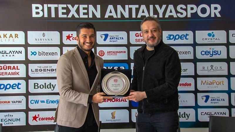 Antalyaspor'dan Nuri Şahin'e veda