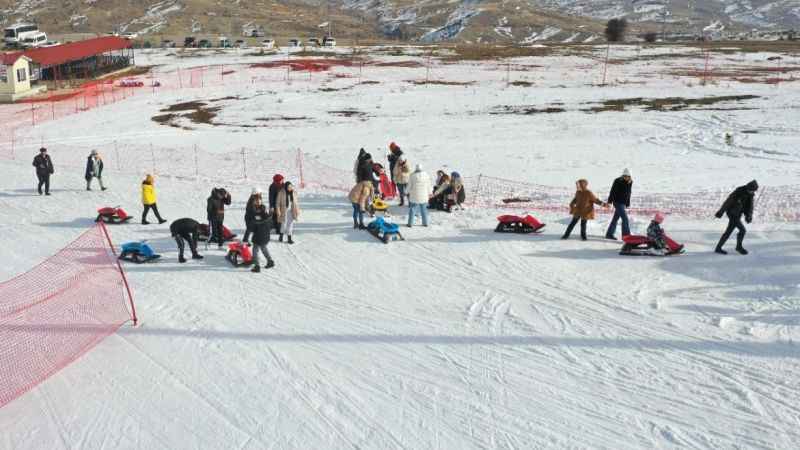 Yıldız Dağı’nda kayak heyecanı