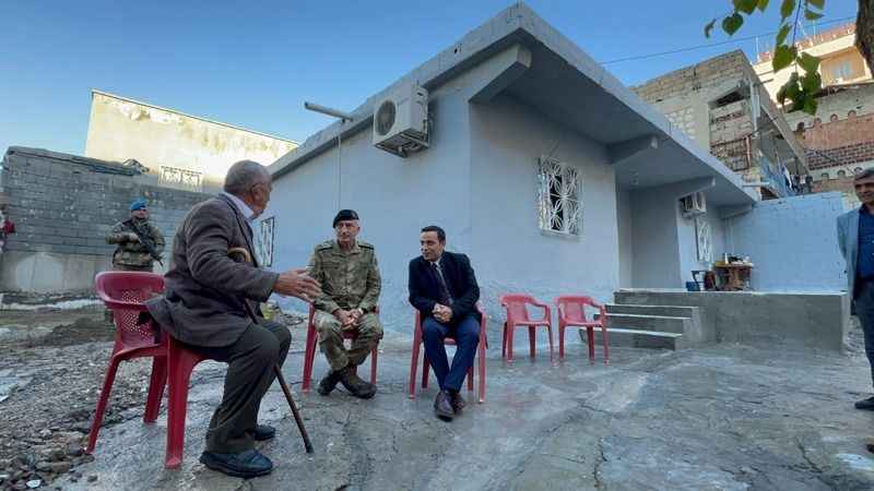 Kıbrıs Gazisi Abdulselam Buluş’un evinde tadilat ve yenileme çalışması 
