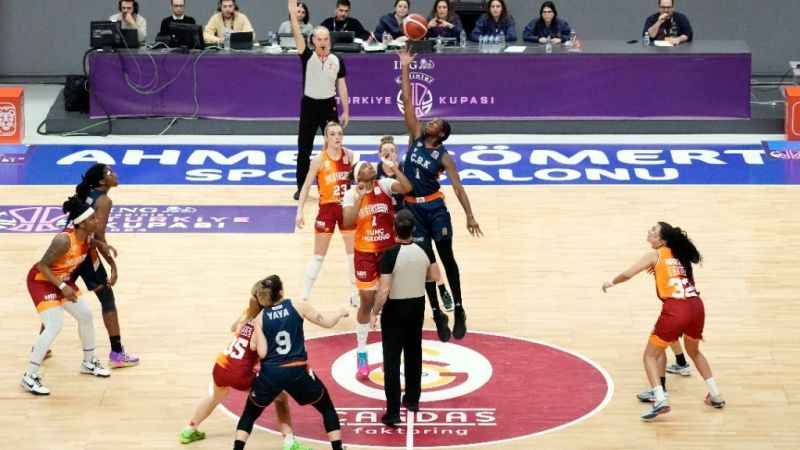 Galatasaray, ING Kadınlar Türkiye Kupası'nda çeyrek finalde elendi