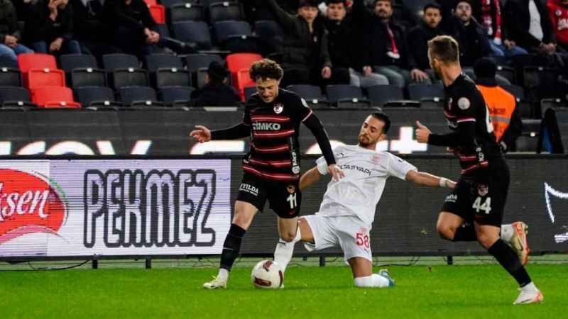 Gaziantep Pendikspor karşısında iki farkı koruyamadı