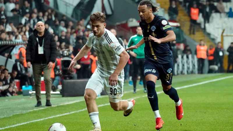 Beşiktaş evinde yine kaybetti