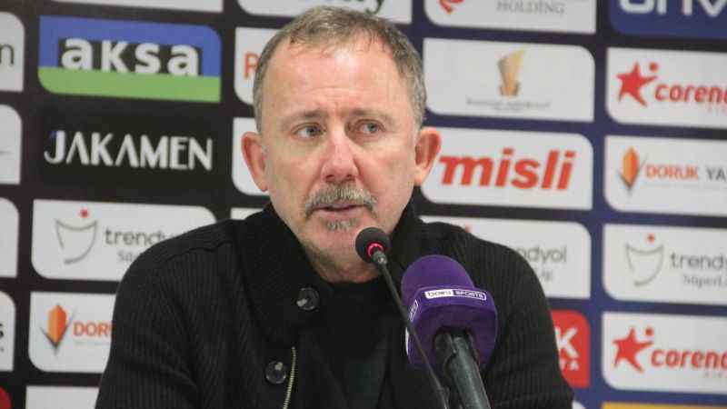 Sergen Yalçın: Kendi sistemimizi oturtmak için biraz zaman gerekiyor