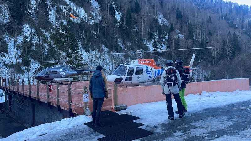 Heliski sporu Kaçkar Dağlarında bugün başladı