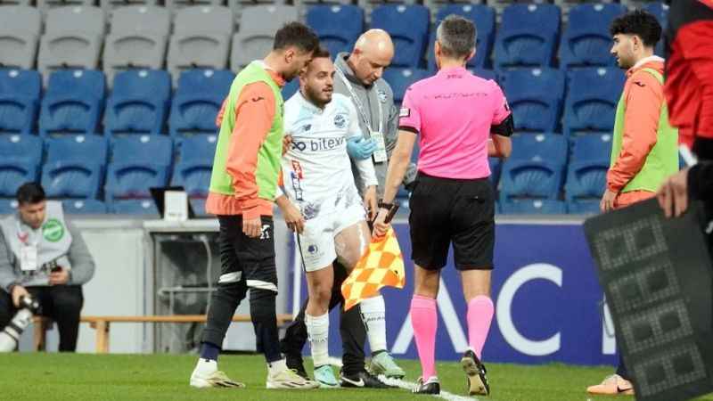 Sakatlanan Yusuf Sarı 2 hafta forma giyemeyecek