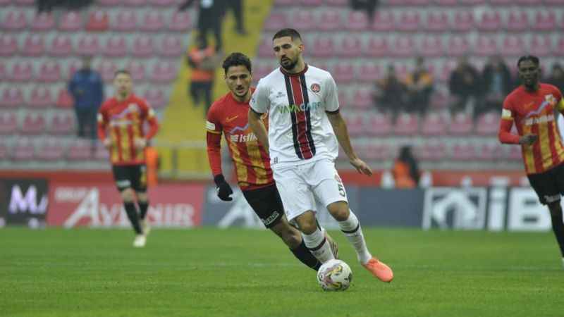 Fatih Karagümrük ile Kayserispor 7. kez rakip