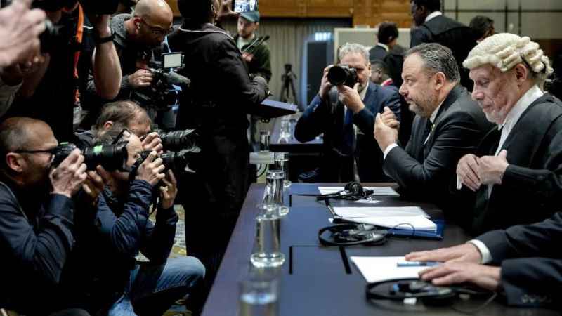 Katil İsrail soykırım davasında savunmasını yaptı