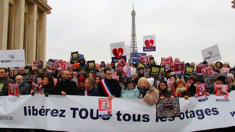 Fransa’da esir protestosu