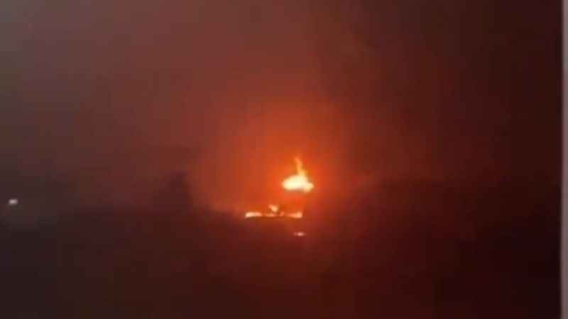 PKK'nın kontrolündeki petrol üretim tesisi vuruldu