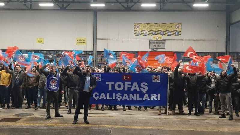 Tofaş işçileri grev kararı aldı