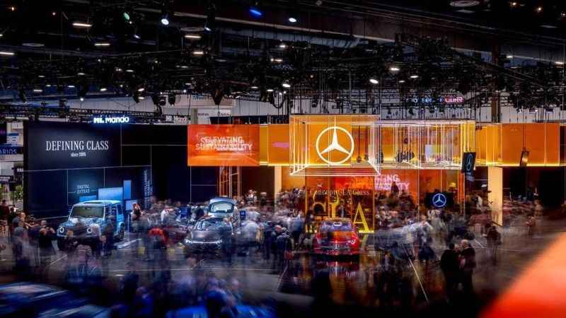 Mercedes-Benz, CES 2024’te dijital teknolojileri sergiledi