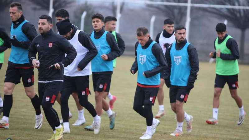 Sivasspor, Ankara Keçiörengücü maçı hazırlıklarını tamamladı 