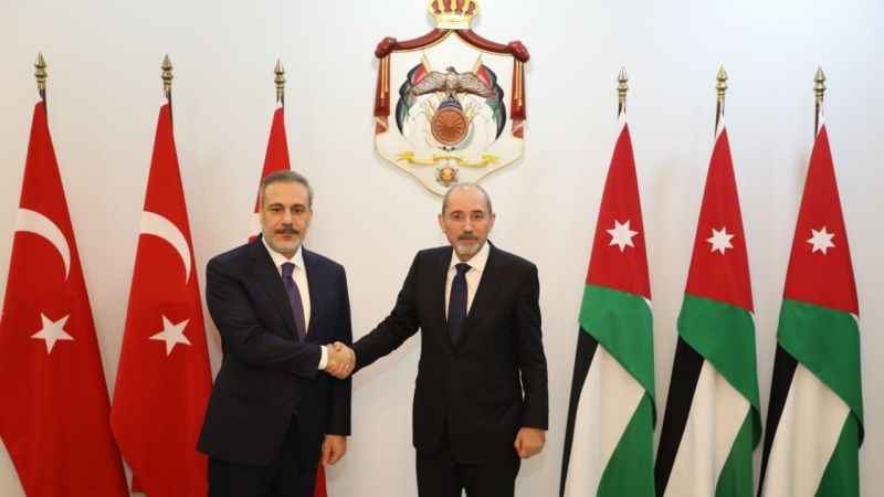 Bakan Fidan, Ürdünlü mevkidaşı ile görüştü