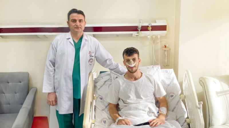 Denizlisporlu futbolcu acil ameliyata alındı