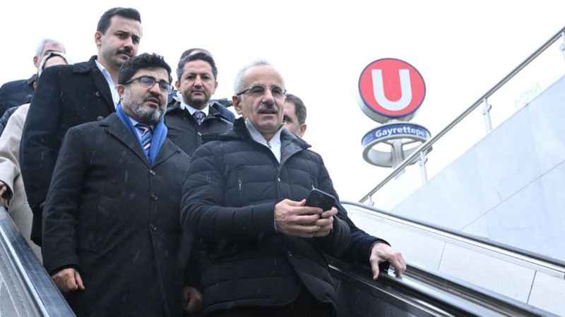 ‘Gayrettepe-Kağıthane’ Metro hattının test sürüşü gerçekleşti