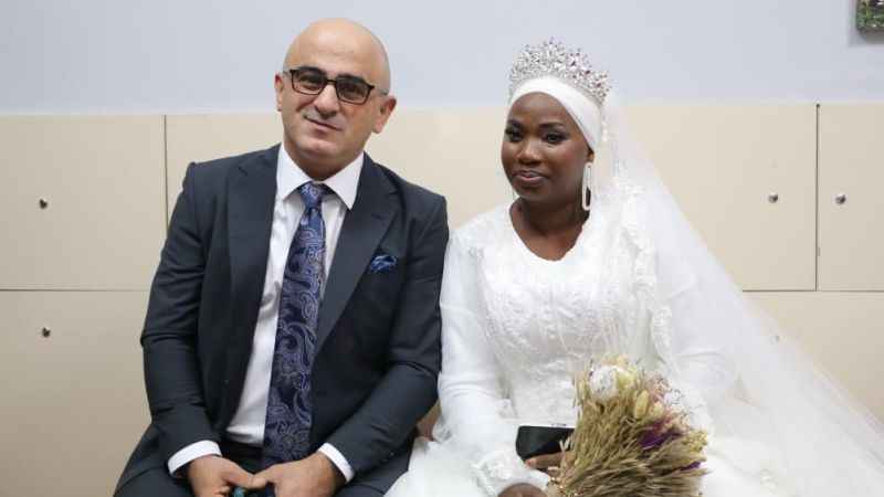 Mali'de polisin ceza yazdığı Rizeli Ramazan hayat arkadaşını buldu