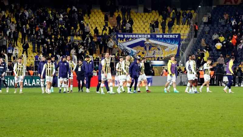 Fenerbahçe bu sezon evinde 3. kez puan kaybetti