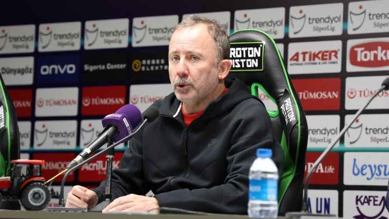 Sergen Yalçın: Maçın büyük bir bölümünde oyun kontrolümüzdeydi