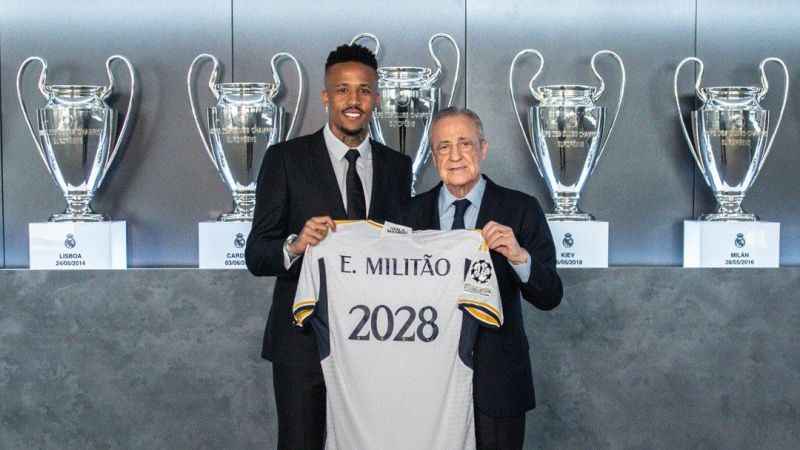 Eder Militao'nun sözleşmesi uzadı