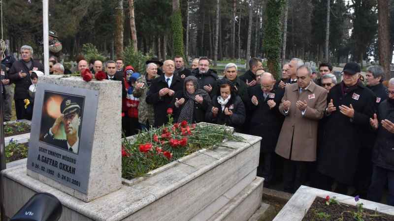 Şehit edilen Diyarbakır Emniyet Müdürü Ali Gaffar Okkan unutulmadı