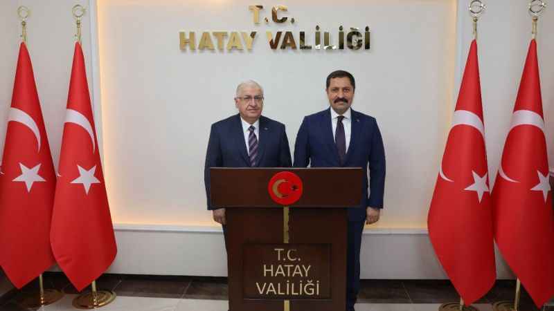  Bakan Güler, Hatay’da