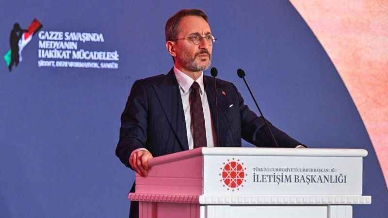 İletişim Başkanı Fahrettin Altun: "120 gazeteci İsrail tarafından katledildi"