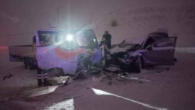 Bingöl'deki kazada bir kişi öldü, 6 kişi yaralandı