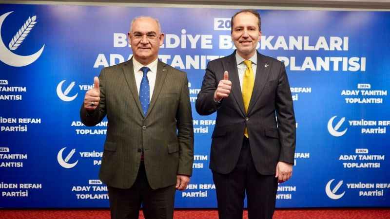 Yeniden Refah Partisi 74 belediye başkan adayını açıkladı