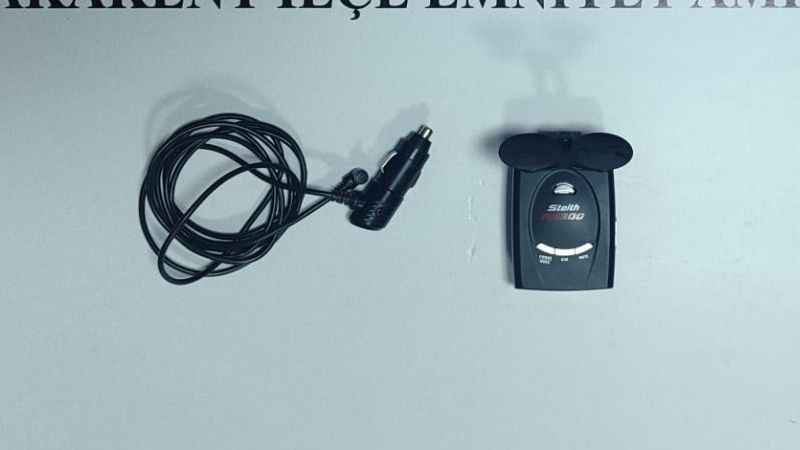 Radar tespit cihazı ile yakalandı, cezayı yedi