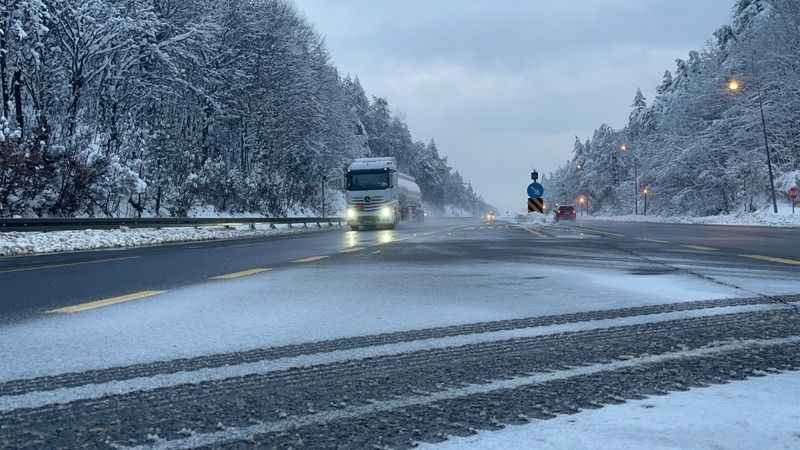 Çalışmaların ardından Bolu Dağı'na ulaşım tekrar sağlandı