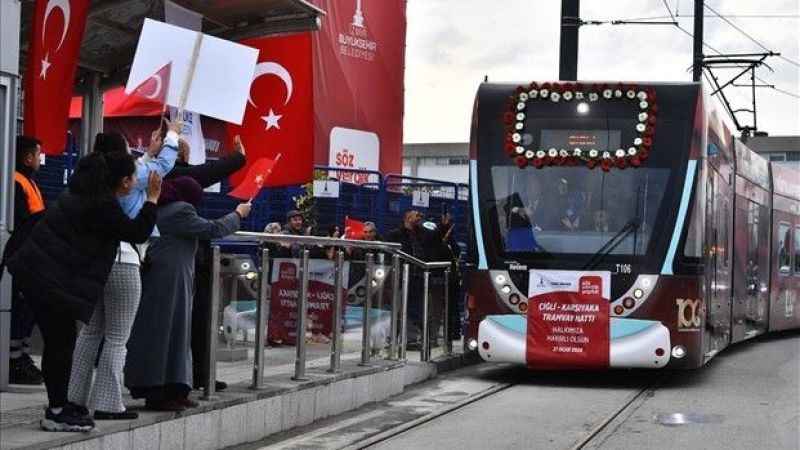 Çiğli Tramvayı hizmete açıldı