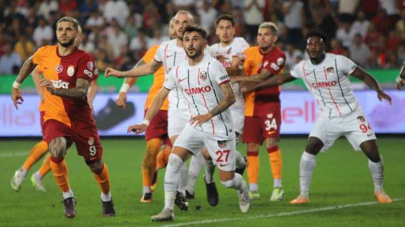 Galatasaray ile Gaziantep FK 10. kez karşı karşıya