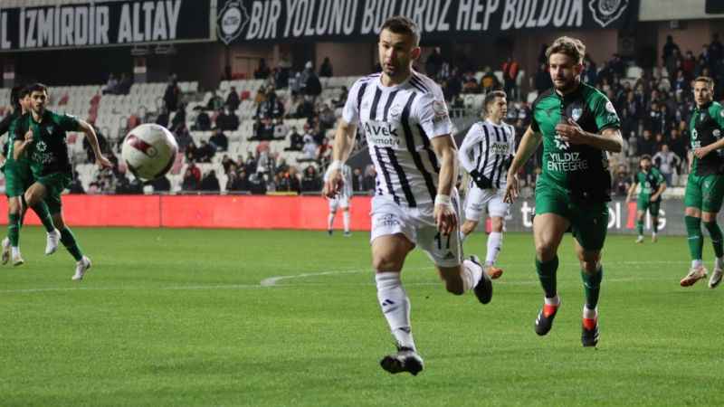 Altay evinde Kocaelispor'a kaybetti